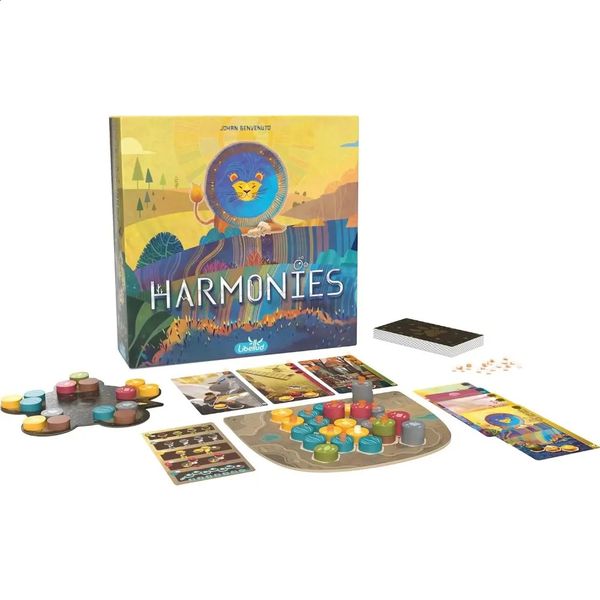 Harmonies Board Games Creation of Landscapes and Habitats for Animals Strategy Creativity For Ages 10 Above 250116