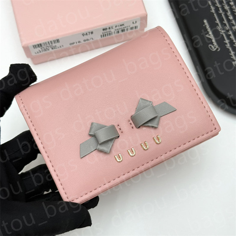 Designer Leather Wallet Fashion Zipper Purses MenWomen Fashion Card Holders Luxury Coin Purse Wallets Passport Cardholder Key Pouch Wallet