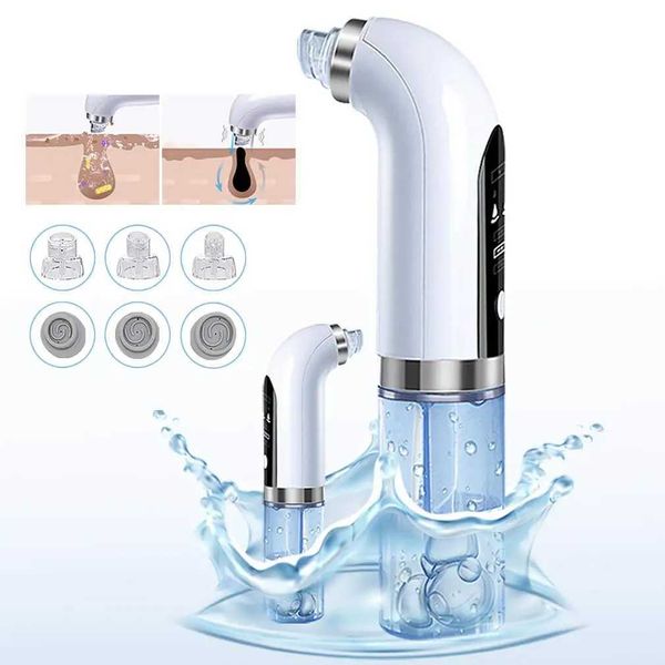 Electric Face Scrubbers Blackhead Remover Vacuum Cleaner USB Rechargeable Hydrodermabrasion Device Moisturizing safe Painless Facial Skin To