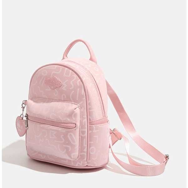 High Beauty 2024 Primaveraverão New Girls Backpack Cute Rosa Mochila Pequena Viagem de Distância curta Bagx240906