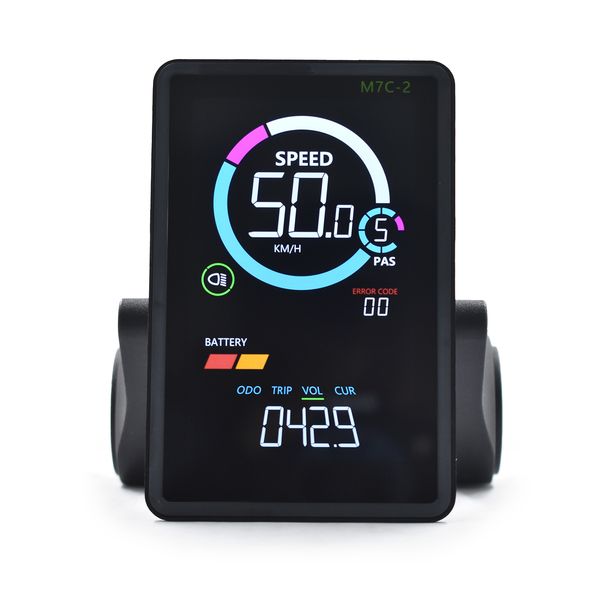 MTB Bike Velocimeter Electric Display - Accurate Speedometer Accessory for Mountain Bikes