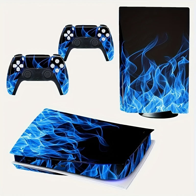 TEMU Console And Controllers Vinyl Sticker For Ps5 Disc Version Skin , Resistant, -free