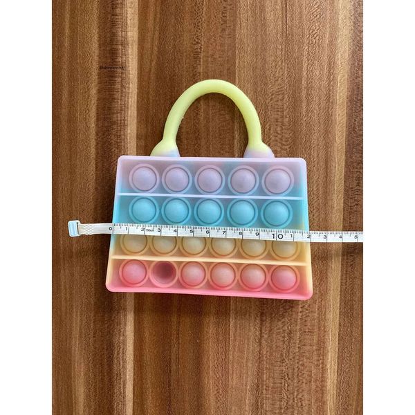 Decompression Fidget Toys Mark Cup Push Bubble Children Stress Relief Squeeze Toy Antistress Soft Squishy Kids Toys