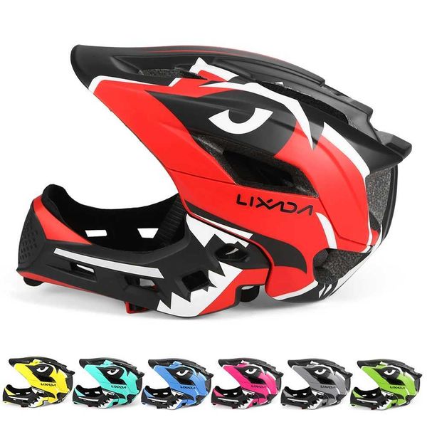Kids Detachable Full Face Bike helmet Childrens Sports Child Cycling Motorcycle Skateboarding Roller Skating HelmetXJ241226