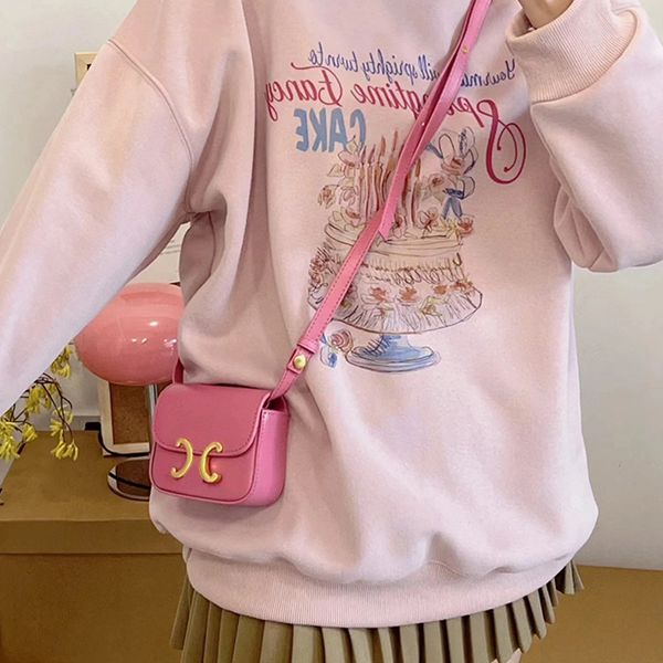 24SS Womens Crossbody Bags Mini Belt Bag Cute Lipstick Purses Designer Luxury Ladies Cross Body Pocket Wallets Waist Bag