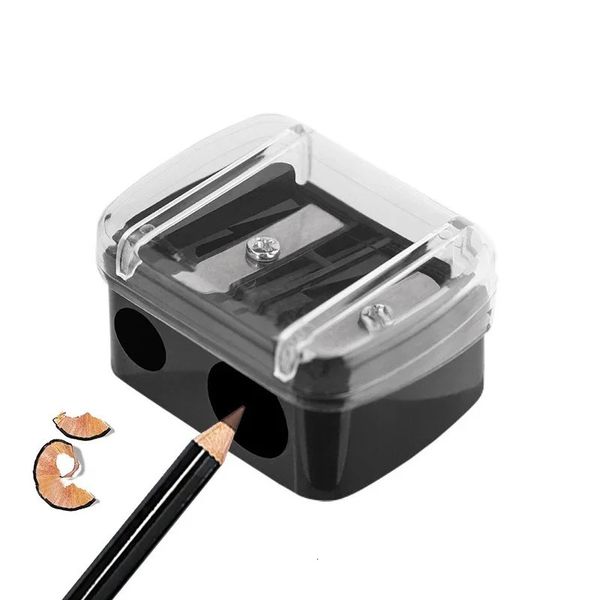 One female double hole sharpener for wholesale of cosmetic brushes eyeliner pens and 241209