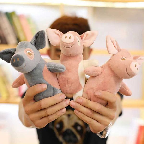 1PC Simulation Cute Pig Plush Toy 20 cm Plush Dolls For Children High Quality Soft Down cotton Baby Brinquedos Animals For GiftM240801