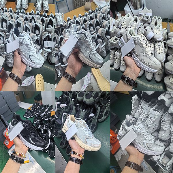 Top Quality New Running Shoes White Natural Trainer Sneakers Men Women Mens Vintage Grey Matter Cosmic Jade Green Classic Platform Trainers