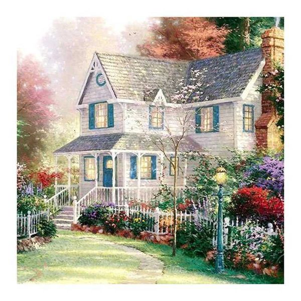 Puzzles 1000 Pieces Wooden Assembling Picture Landscape Puzzles Toys For Adults Children Kids Games Educational ToysM240817