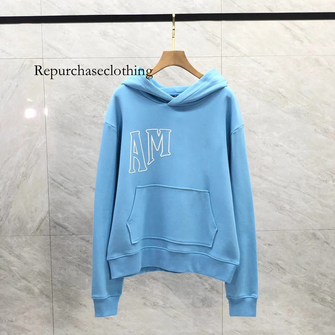 amirirshirt hoodie Men&#039;s With Long Sleeve Hoodies Hip Hop Streetwear Women Tracksuit Autumn Cotton Crewneck Sweatshirt Graphic Printed Shirt aa