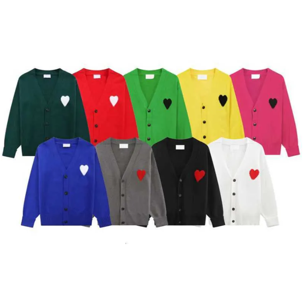 Sweaters Womens Cardigan Sweaters 24WT Mens Neck Striped Fashion Long Sleeve Women Letter Embroidery High End Jacquard Cardigan knitting Swe