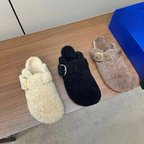 designer shoes mens womens sandals clogs slippers leather suede slides luxury casual flat bottomed baotou shoe outdoor platform lazy shoe do