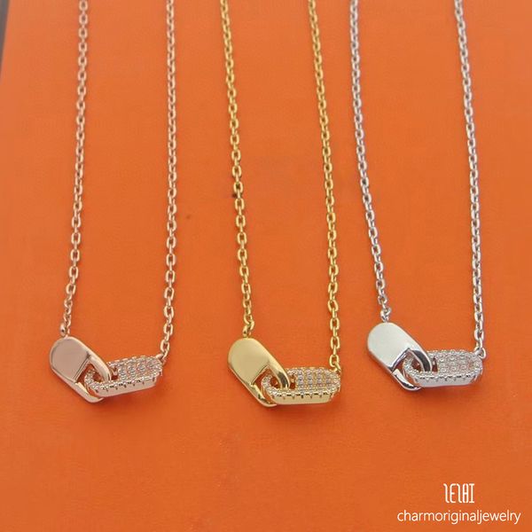 gold necklace designer necklace for woman high quality necklaces choker necklace collares vintage chunky thick link chain for women new year