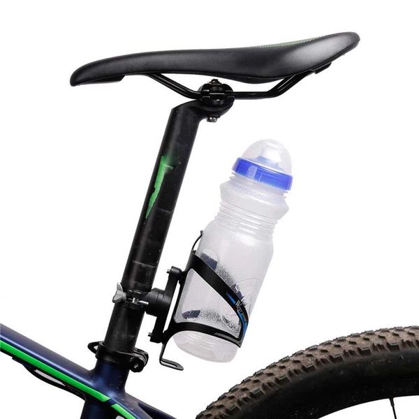 Bicycle Extension Stand 360 degree Rotating Water Bottle Cage Adapter Bicycle Handle Saddle Bracket Y240927