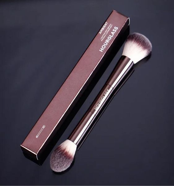 Best Hourglass Ambient Lighting Edit Makeup Brush Double Ended multi-functional Face Bronzer Blush Powder Cosmetic Brushes