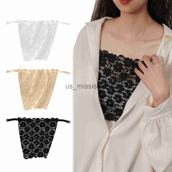 Other Health Beauty Items Women Quick Easy Clipon Lace Fragment Camisole Bra Insert Wrapped Chest Tube Tops Fake Collar For Women&#039;s Low