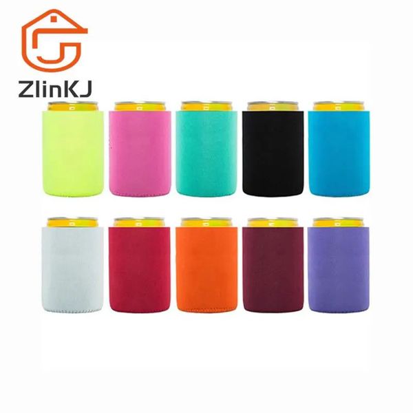 6piece beer jacket camping jar cup soda cap chloroprene rubber beverage cooler portable bottle holder for parties weddings birthdays 240930