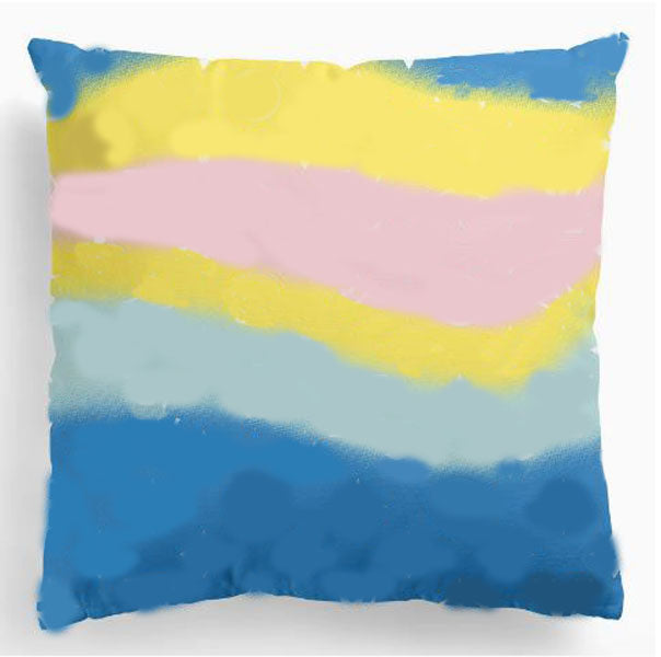 Designer Colorful Pillow Classic Letter Printed Home Throw Pillow Cover Minimalist Sofa Decoration Cushion 45 * 45cm Pillow Core Detachable