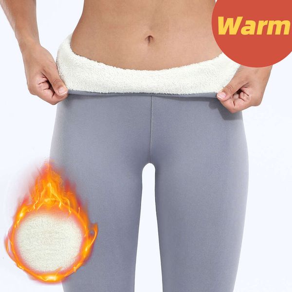 NORMOV Winter Warm Legging Thicken Thermal Leggings Women Veet Fleece Pants Female Cold Resistant Pant Ladies Lambswool