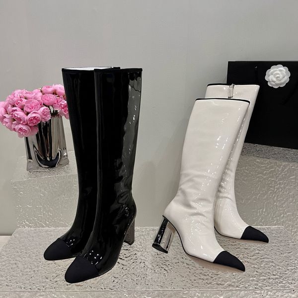 2024 Leather Boots high heels boots Women Shoes luxury boots luxury shoes designer shoes