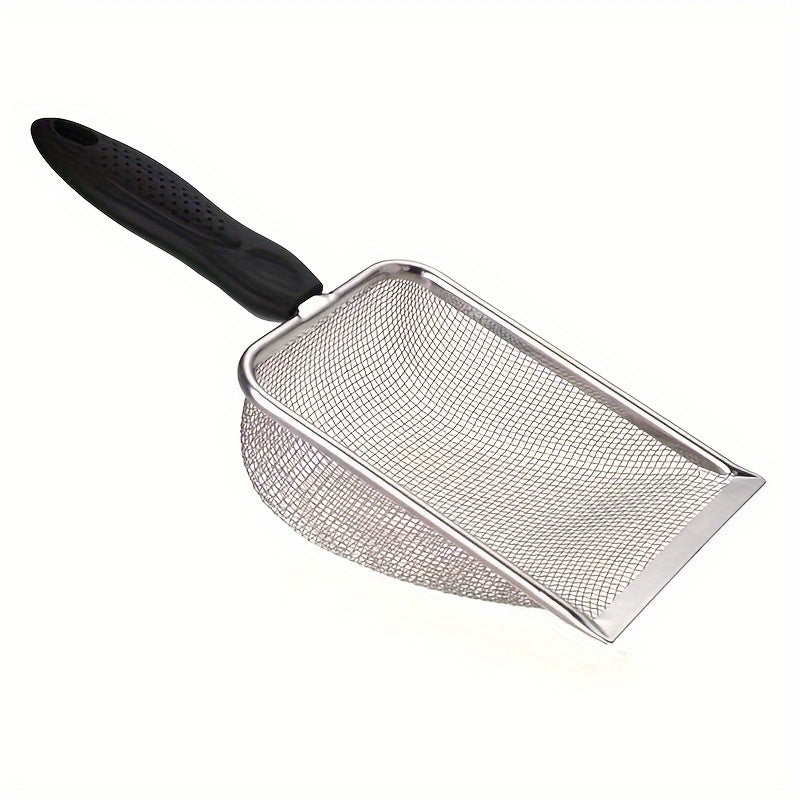 TEMU Stainless Steel Pet Litter Shovel Toilet Scooper For Cat And Dog Supplies