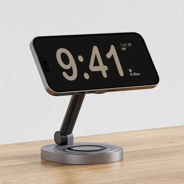 3 In 1 Foldable Wireless Charger Stand Pad Fast Charging Station Dock 15 14 13 12 Pro Max Mini 3-2T250122