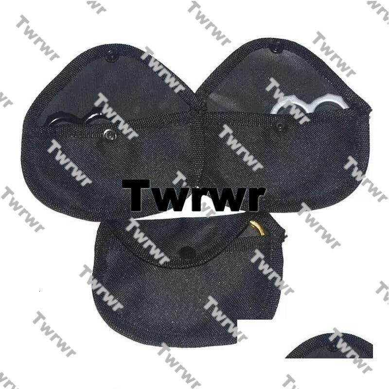 Hand Tools Strong Brass Knuckle twr749 Dusters Nylon Bag Self Defense Personal Security Outdoor Self-Defense Pendant Pocket Edc Tool Er Dro Dhnrb