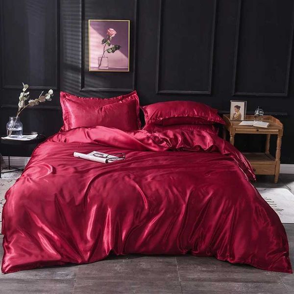 Red down duvet cover 220x240 pillowcase 3 pieces 200x200 duvet cover bed cover 150x200 large bed cover bed cover Y240930