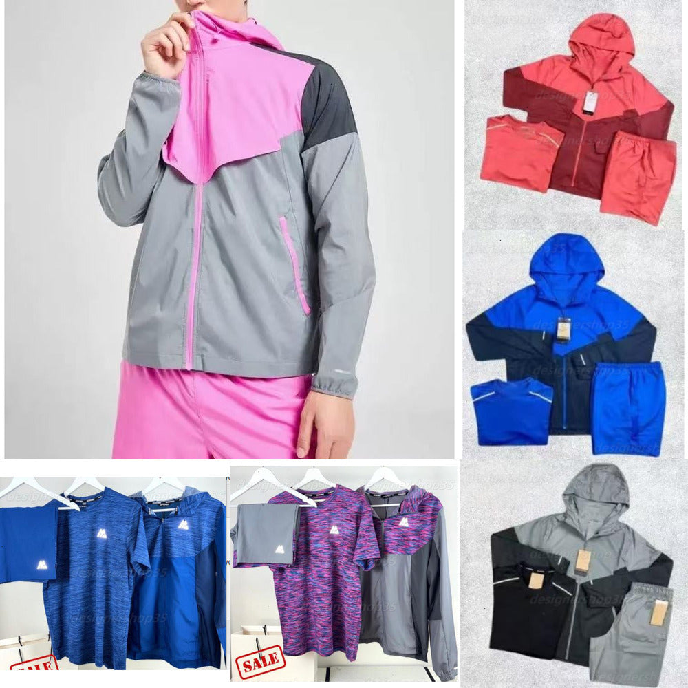 High quality 3-piece set designer montirex Tracksuit shorts and t shirt Men&#039;s Short Sleeve Set Men&#039;s T-Shirt Women&#039;s Short Sleeve T-S