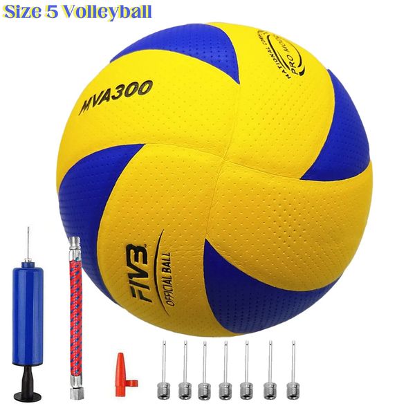 PU leather Ball Size 5 Volleyball Contest Soft Touch Indoor Outdoor Sport Gym Training Accessories for Adult Children MVA300 250107