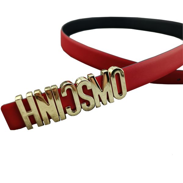 Women&#039;s Fashion Double-Sided Leather Women&#039;s Cow Trend Design 2.5Cm Female Belt