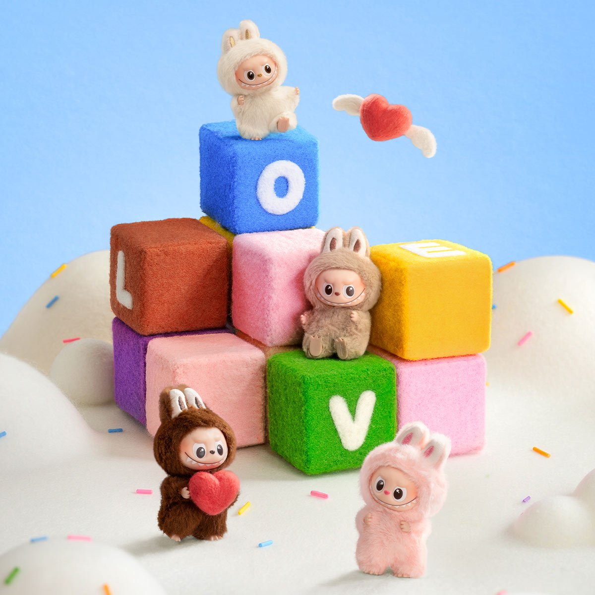 TEMU Labubu The Monsters Vinyl Plush Pendant Blind Box (a–m, Single Mystery Figure)