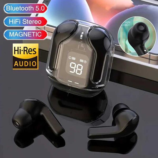 Headset TWS T2 Wireless Earbuds LED Power Digital Display set Stereo Sound Earphones 5.3 for iPone Xiai Len phone Z241106