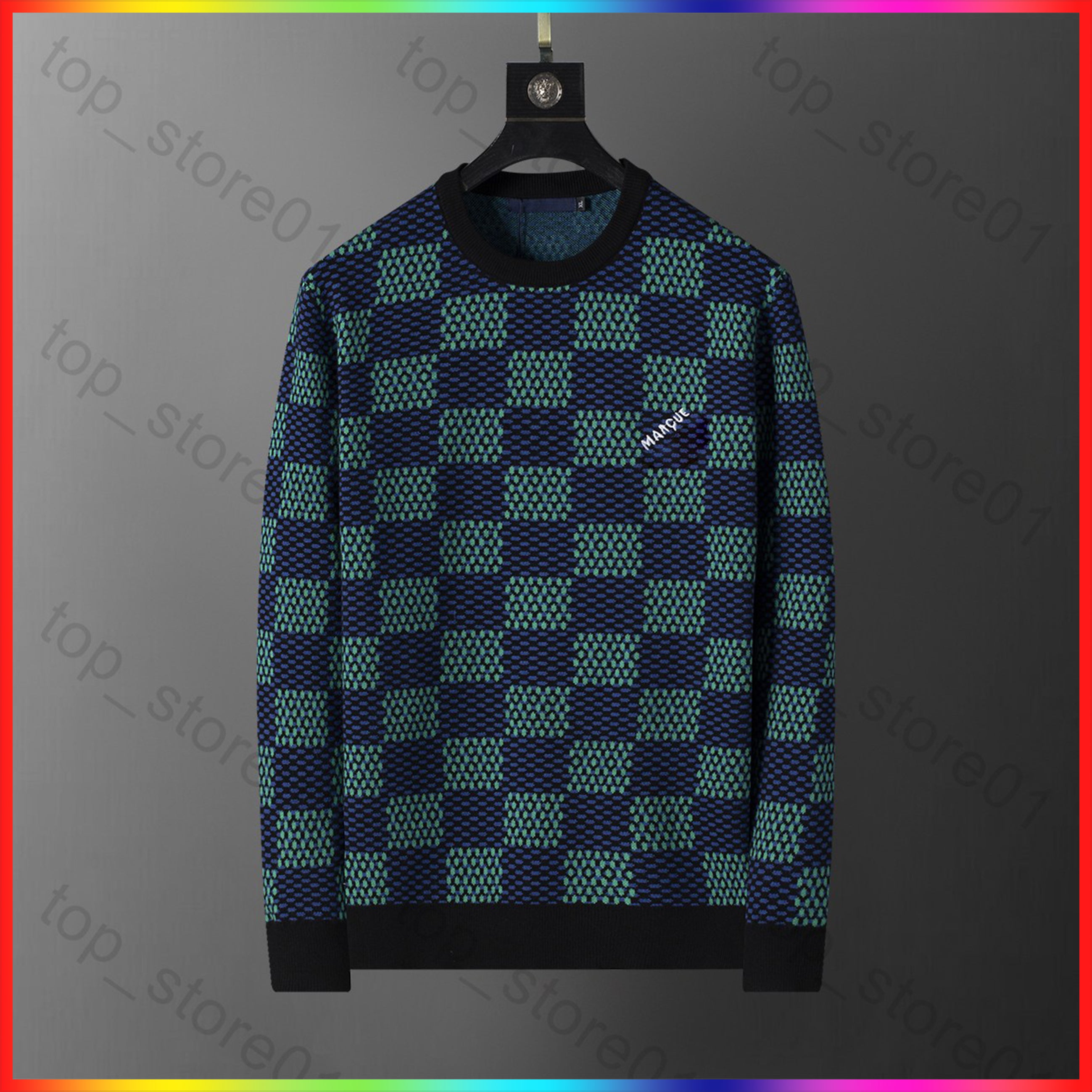 Designer Sweaters Mens Crewneck Sweater 2025 Luxury Winter Soft Sweater Fashion Knitted Tracksuit Cotton Fabric Women&#039;s Autumn Winter Long Slee