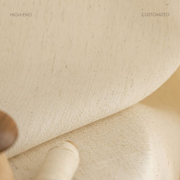 A888 Guangyu high precision jacquard blackout curtains French cream style curtain can be lined and tasseled