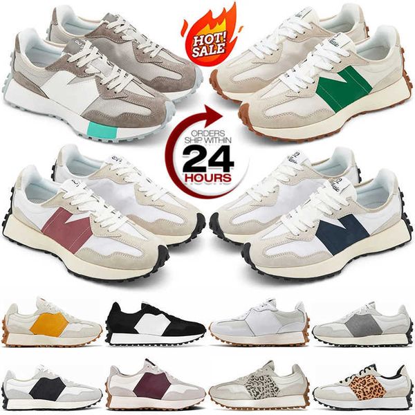 designer shoe running shoes mens womens sneakers Sea Salt Vintage Beige Brown Suede leopard Print Black White Orange men women outdoor sport