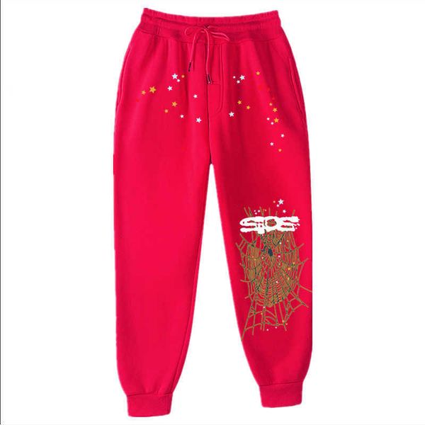 Calças masculinas 2023 Autumn Winter Sports Hip-Hop Leggings Banheiro Fleece Casual Pants and Mens Clothing J241230
