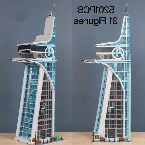 Blocks 5201PCS 76269 Battle Tower Modular Model Building Block Assembly Brick Classic Tower Architecture Toys For Boy Christmas Gifts Y24091