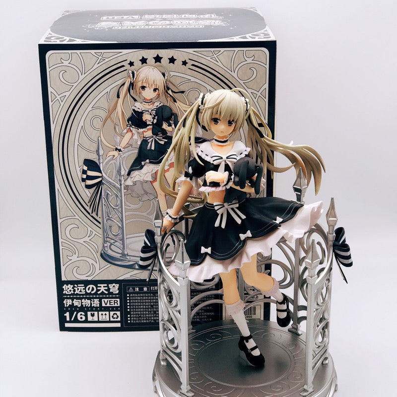 Movie Games 28cm Japan Anime Yosuga No Sora Kasugano Sora Dome Sister 1-6 cute PVC Action Figure Collection Doll Model Toys