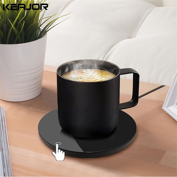 Other Kitchen Tools Coffee Cup Heater Mug Warmer USB Heating Pad Electic Milk Tea Water Thermostatic Coasters For Home Office Desk DC 5V 231