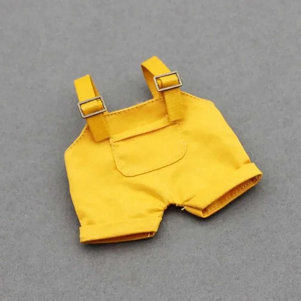 For 17cm Labubu Fashion Doll Clothes Color Match Shirt Dolls Accessories Cute Little Clothes outfit overallssaleL6YD