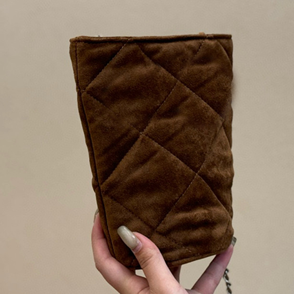 Mini bucket bag designer bag handbag shoulder bag practical skew straddle bag large capacity shopping bag fashion chain bag classic diamond