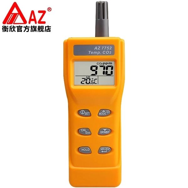 AZ7722-AZ7755 3 IN 1 Air Quality Monitor CO2 Temperature Humidity Tester Meter Carbon Dioxide Tester CO2 Gas Detector Analyzer Meter