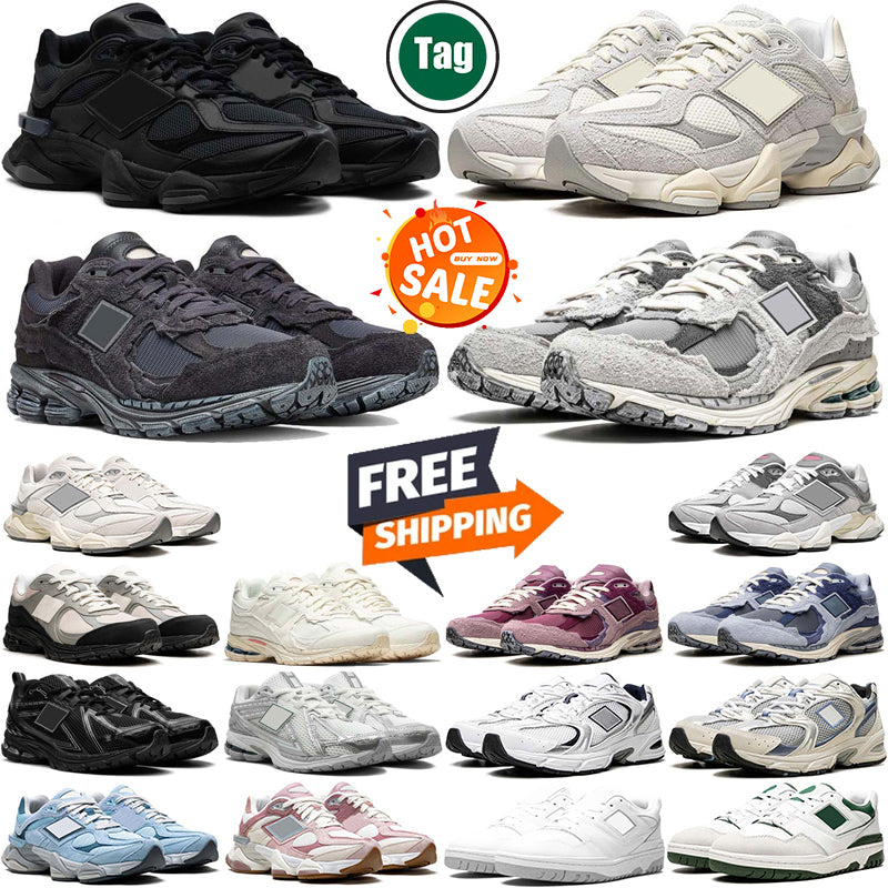 Free Shipping Designer running shoes sneakers for mens womens Triple Black White Grey Phantom Sea Salt Blue men women trainers