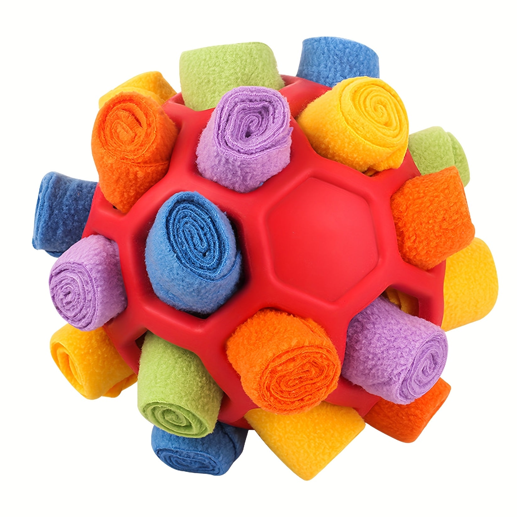 TEMU Unbreakable Snuffle Ball Toys For Dog Ball Interactive Toy Foraging Snuffle Mat Puppy Treat Dispenser Slow Feeder Dog Puzzle Toys For Small
