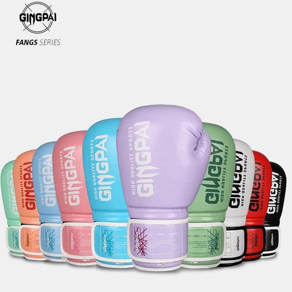 2025 Mens Boxing Gloves and Womens Sparrow Gloves PU Muay Thai MMA Professional Taekwondo Adult Beach Bag Training Glove Equipment W241010