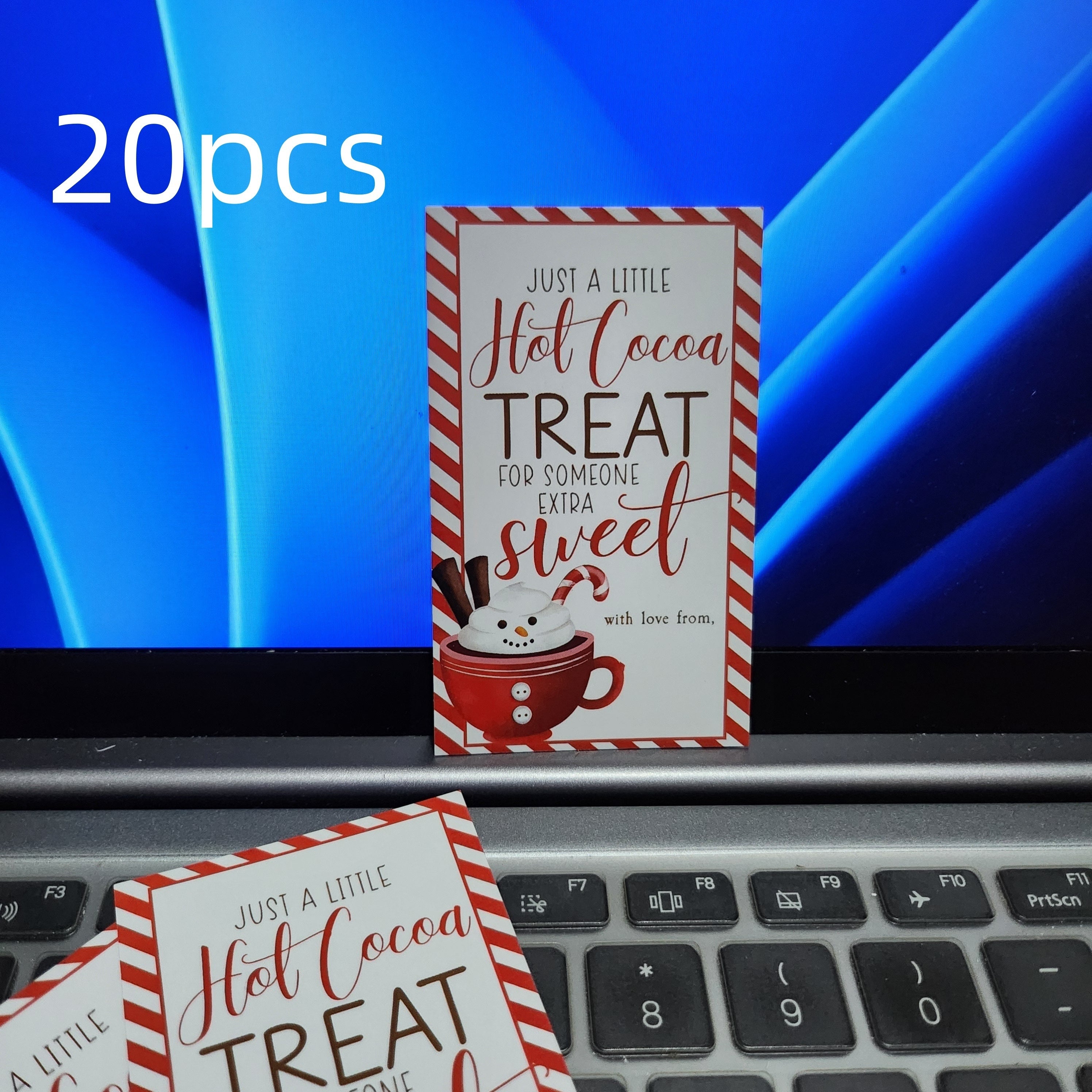 TEMU 20 Christmas Gift Tags: Festive Treat For Sweet - Holiday Gift