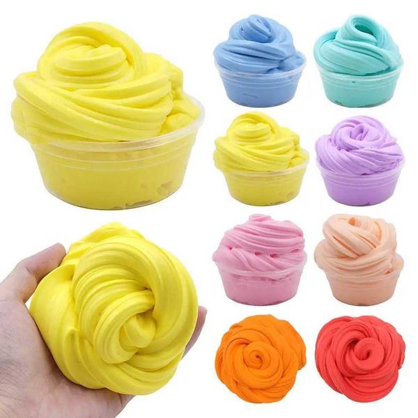 DIY Slime Supplies Fruit Slime Aromatherapy Pressure Clay Plastic Charm Accessories Cloud Mud Fluffy Slime Toys CL240905