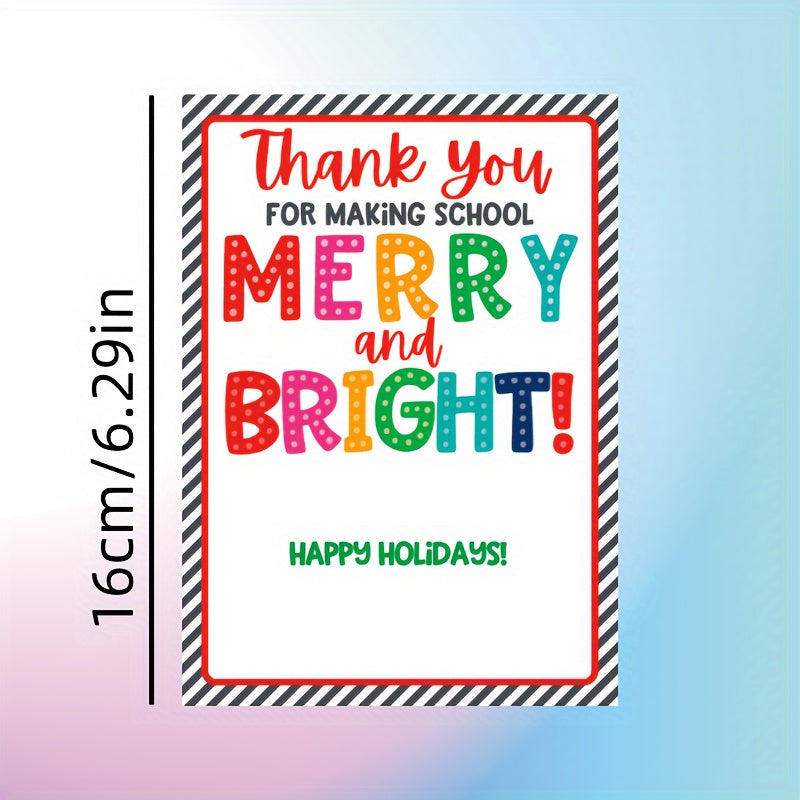 TEMU 6pcs Christmas Gift Card Holders For Teachers | Perfect Last- Pto Pta Gifts