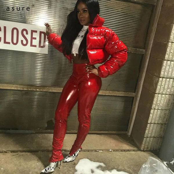 Women&#039;s Down Parkas Woman Female Puffer Jacket Winter Quilted Bubble Coat Chaqueta Mujer Clothing Femme Windbreaker Outerwear A20666T